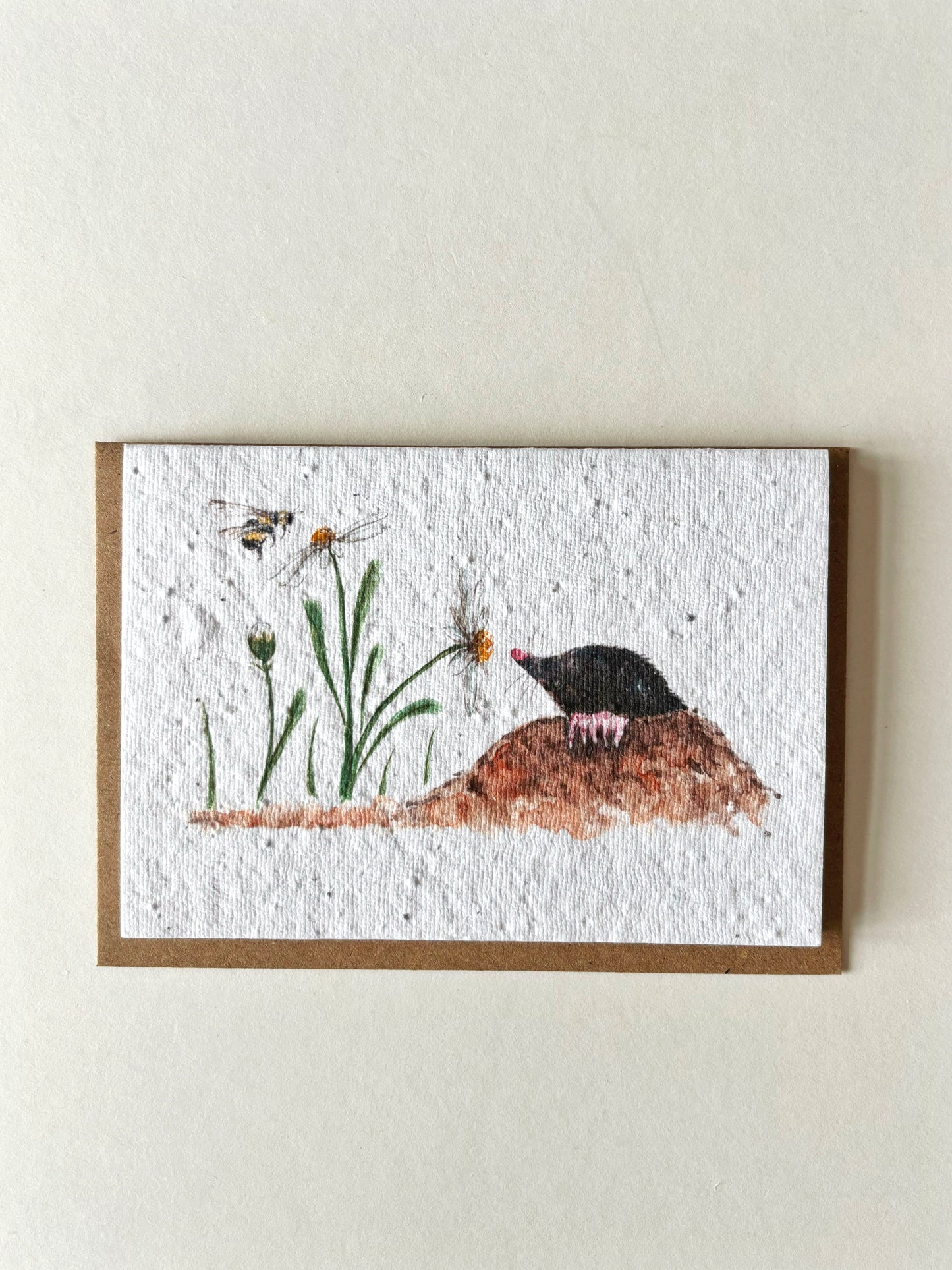 Mole & Daisy Card