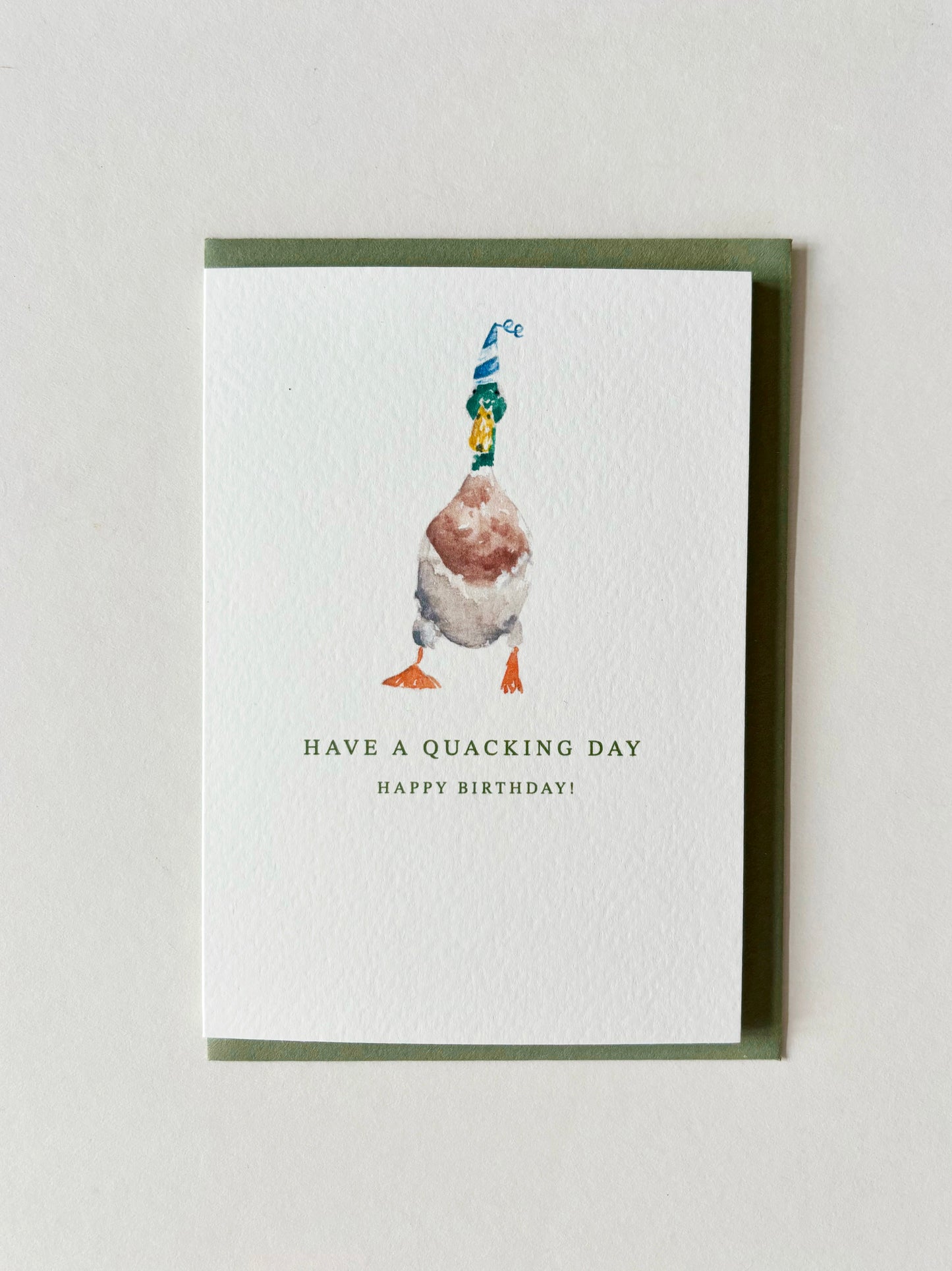 Quacking Birthday Card