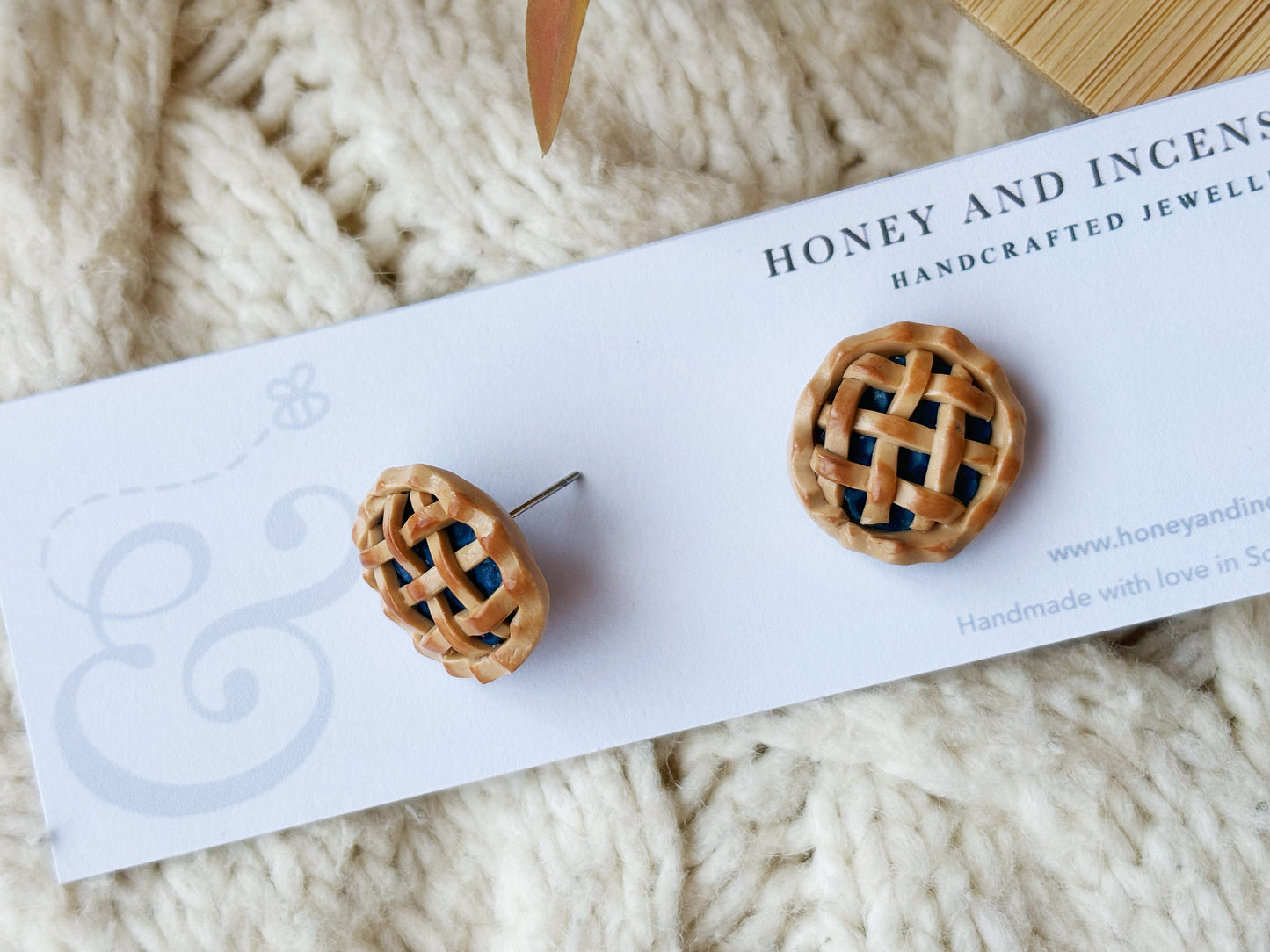 Blueberry & Cherry Whole Pie Studs