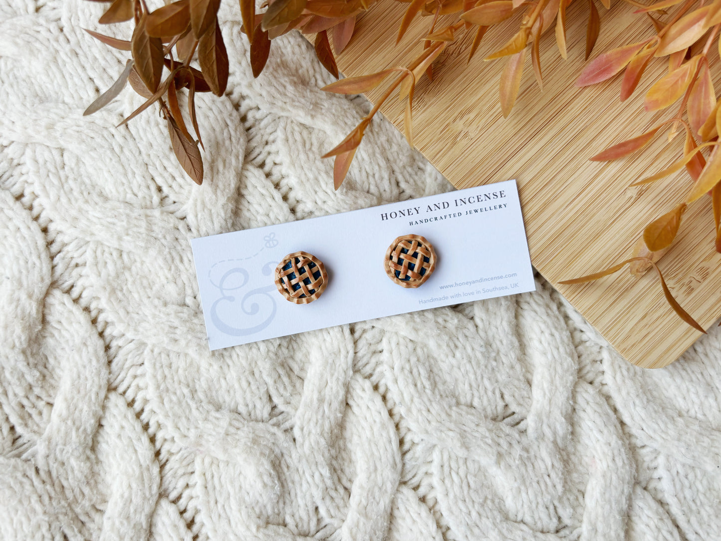 Blueberry & Cherry Whole Pie Studs