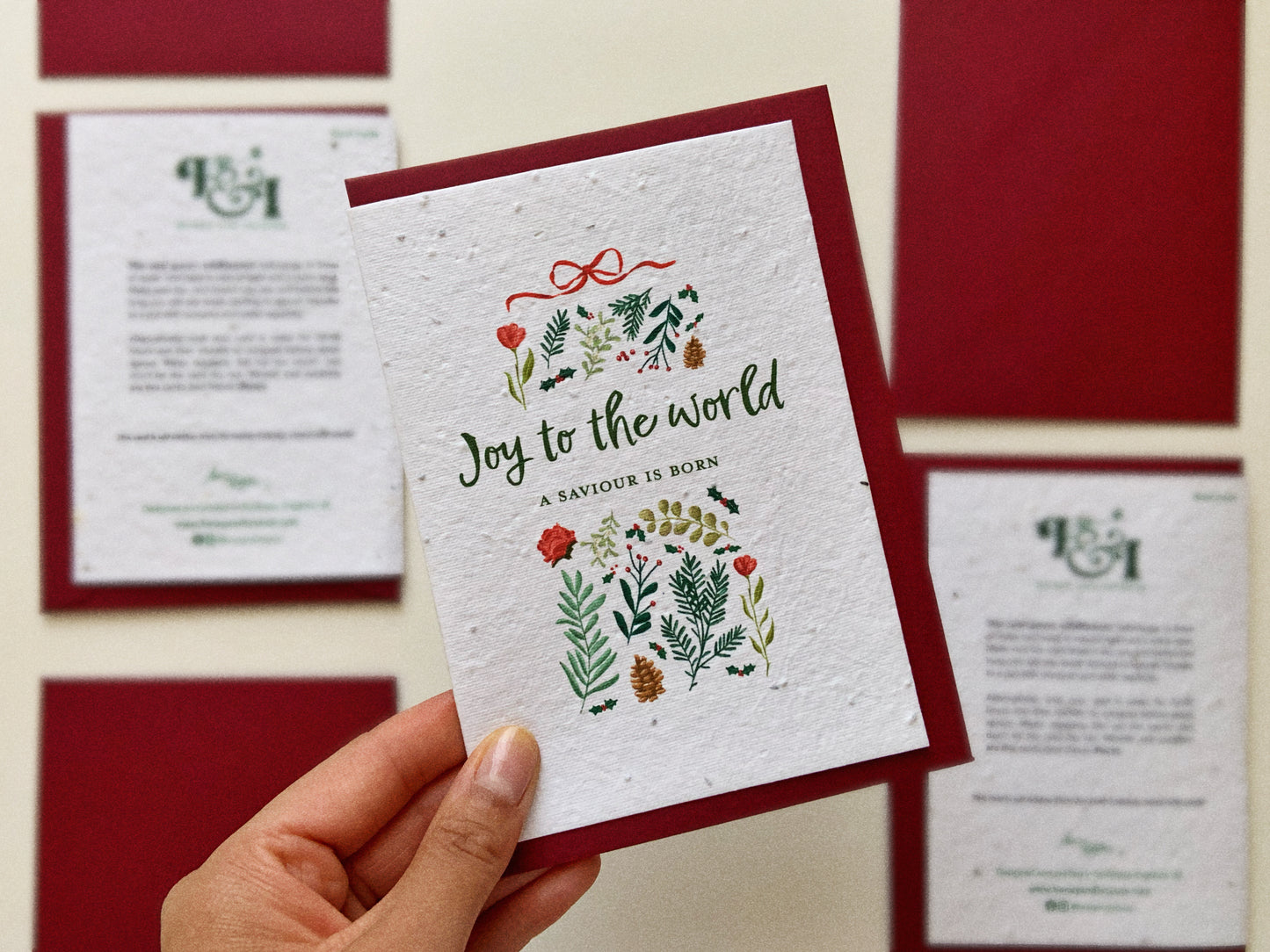 Joy to the World | Wildflower Seed Plantable Card