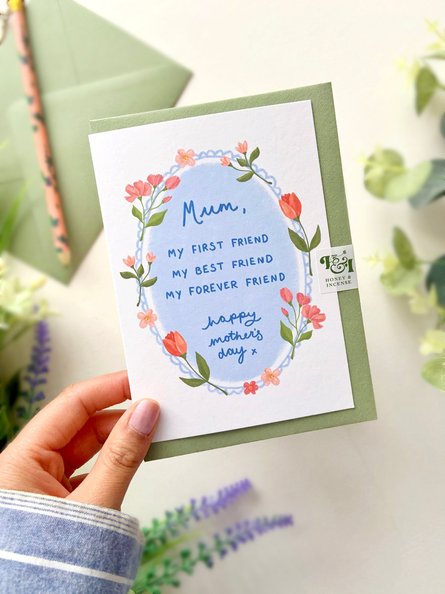 Best Friend Mother's Day Card