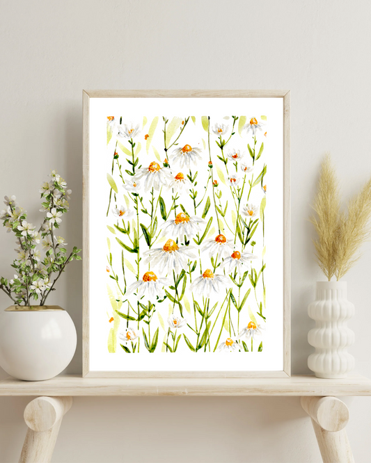 Daisy Fields Print