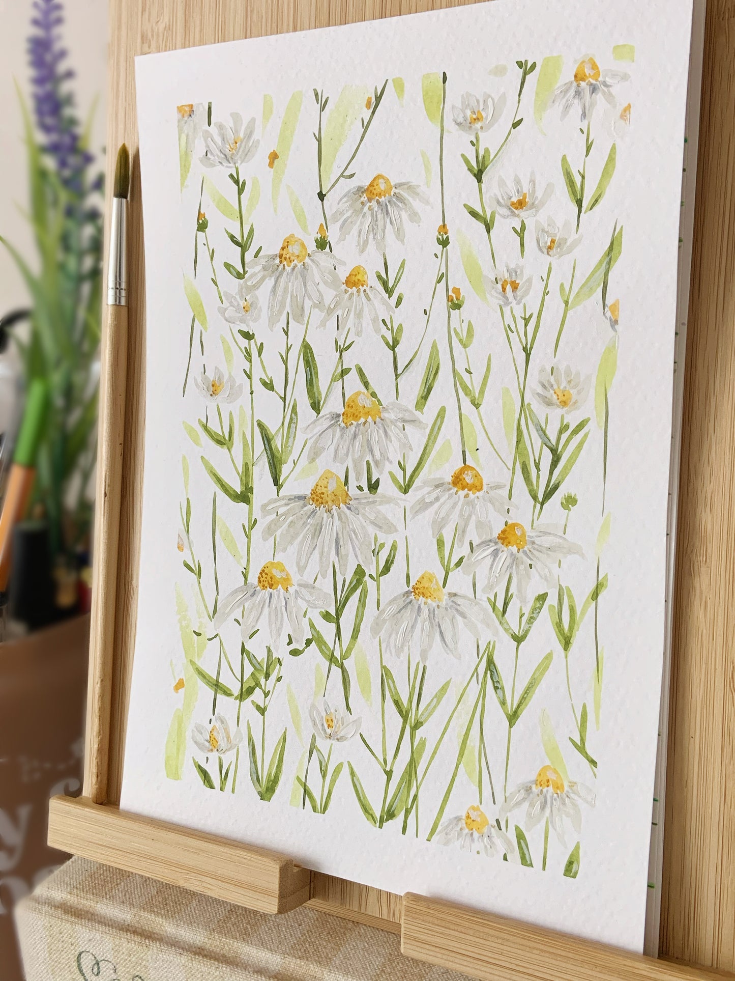 Daisy Fields Print