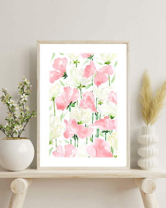 Sweet Peas Print